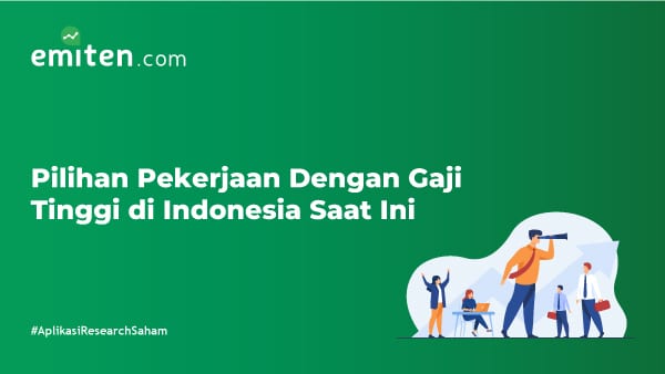 Pilihan Pekerjaan Dengan Gaji Tinggi di Indonesia Saat Ini