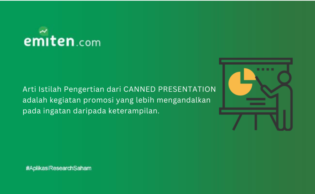 define canned presentation